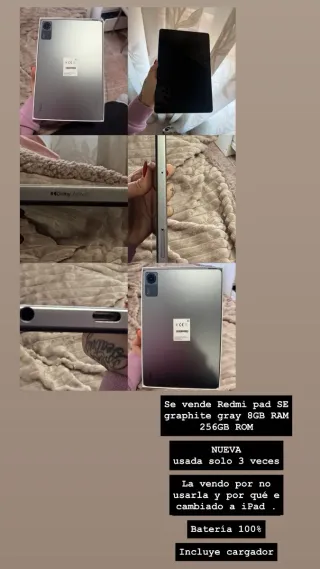 Redmi Pad SE Graphite Gray 8GB RAM 256GB