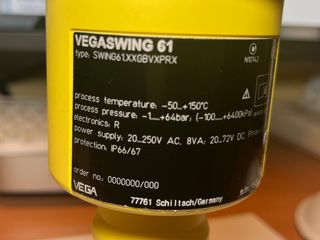 Interruptor Nivel Vega VEGASWING61.XXGBVXPRX