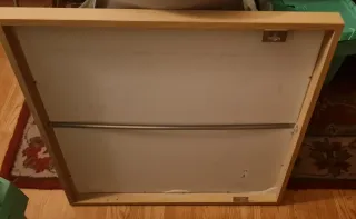 Espejo IKEA Madera Cuadrado