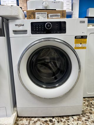 Lavadora Whirlpool 8kg Blanca