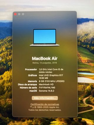 MacBook Air Apple Gris/Plateado