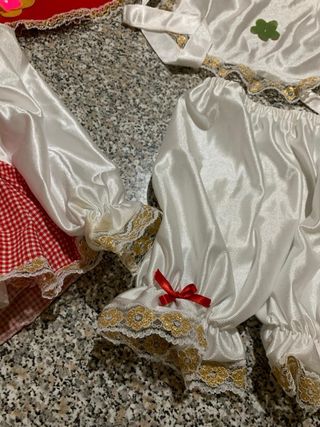 Vestito di carnevale cappuccetto rosso per bimba