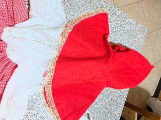 Vestito di carnevale cappuccetto rosso per bimba