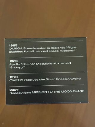 Swatch Moon Black - Scatola Inclusa