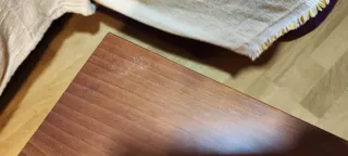 Mesa de centro cuadrada de madera 60*60*48cm