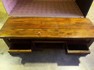 Mesa de centro de madera