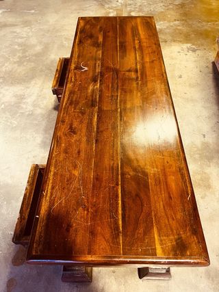 Mesa de centro de madera