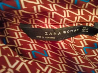 Camisa Zara Estampada