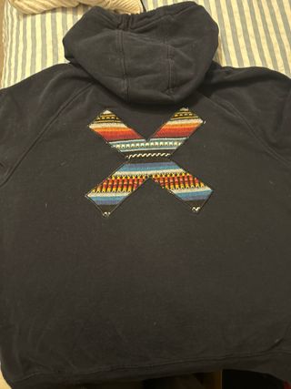 Sudadera Blue Banana Azul con Diseño X