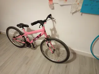 Bicicleta rosa niña 10 años