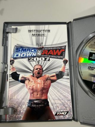 Jogo PS2 SmackDown vs Raw 2007 Platinum