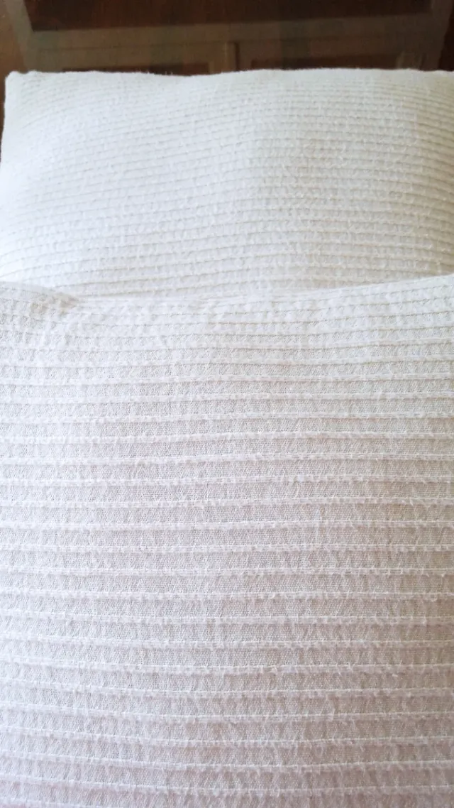 2 Cojines Rayas Beige (40x40 cm) Carrefour