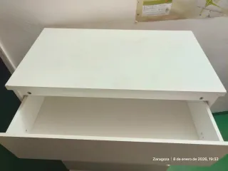 Cómoda blanca 5 cajones.