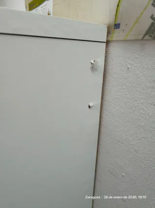 Cómoda blanca 5 cajones.