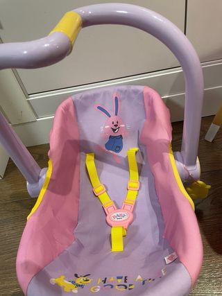 Silla coche bebé juguete y cambiador