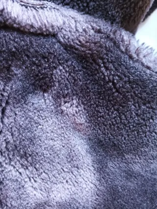 EL CORTE INGLÉS chaqueta efecto ante borreguillo