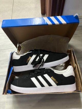 Adidas Gazelle Zapatillas Negras Talla 42