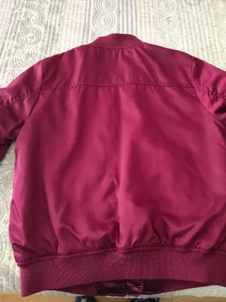 Cazadora bomber granate