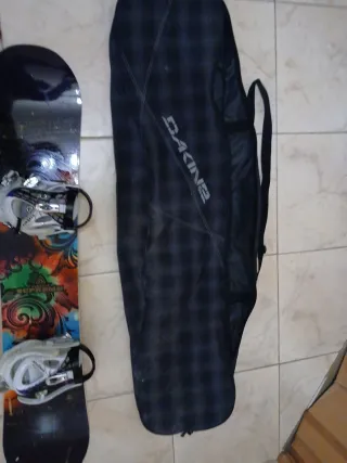 Tabla Snowboard Firefly Supreme + Funda + Casco