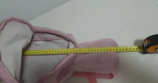 Zainetto peluche bambina con orecchie