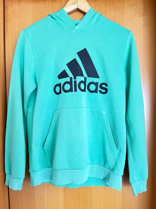 Sudadera Adidas juvenil verde talla 164