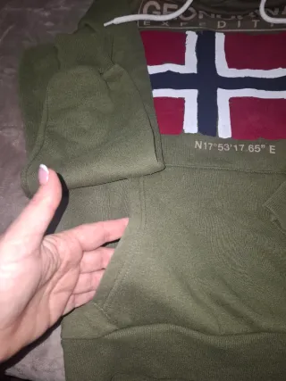 Sudadera GEONORWAY Expedition Verde