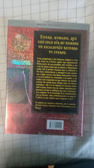 Artemis Fowl El Cubo B segunda edición