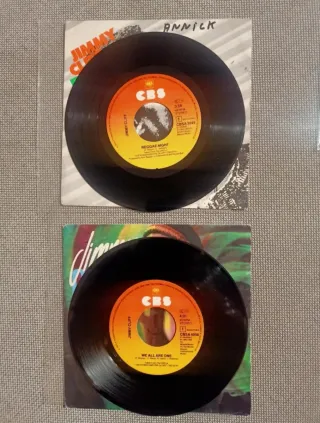 Jimmy Cliff: lote de 6 discos vinilo 45 rpm 7"