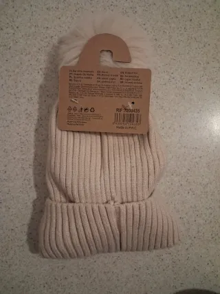 GORRO LANA NUEVO SIN ESTRENAR CON SU ETIQUETA!!!!!