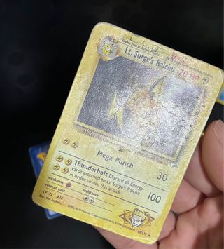 Carte Pokemon Gym Heroes e Challenge