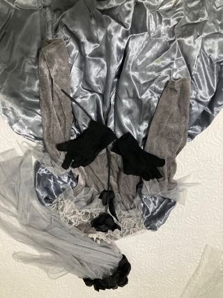 Disfraz Novia Cadáver Siniestra Niña