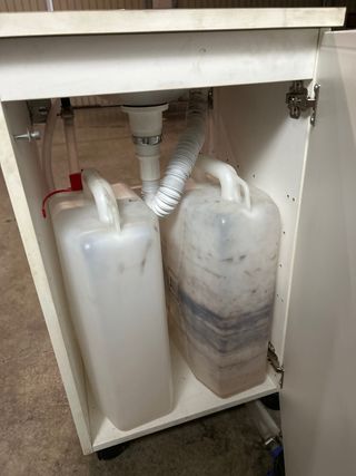 Mueble Fregadero Camper Bomba Pie Bidones