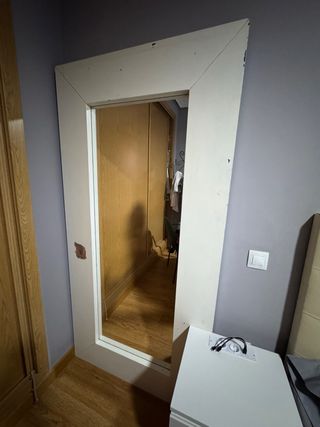 Espejo blanco 94x190