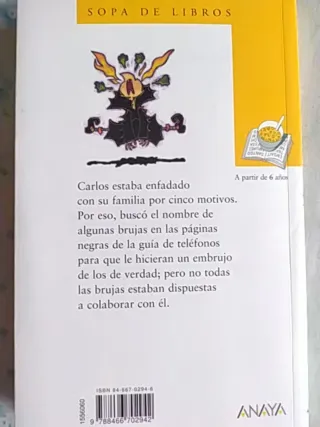 Cinco enfados (Sopa de libros) (Spanish Edition)