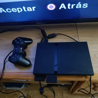 Consola PlayStation 2 Negra + Accesorios