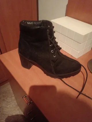 Botín negro mujer talla 38