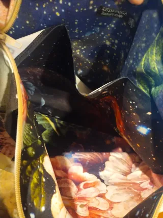 Bolso Vintage Estampado Renacimiento Multicolor