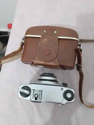 Funda Cámara Marrón Vintage