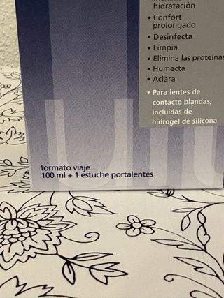 Líquido de lentillas