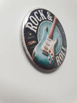 Imán Rock & Roll Guitarra Vintage
