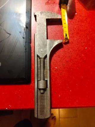 Llave inglesa antigua dos caras 50  mm de apertura