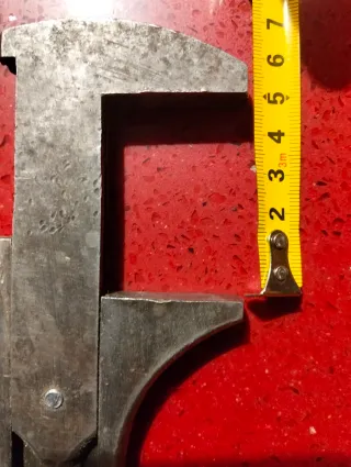 Llave inglesa antigua dos caras 50  mm de apertura