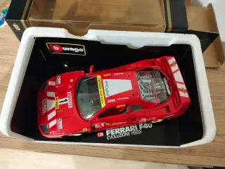 Bburago Ferrari F40 1:18 modello Evoluzione 1992