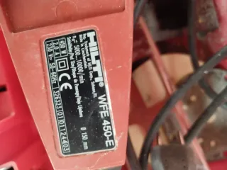 Lijadora HILTI WFE 4 D.