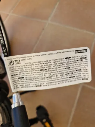 Bicicleta Plegable Gris