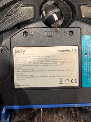 Aspiradora Robot Eufy Negra