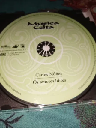 Carlos Nuñez Os Amores Libres CD Música Celta