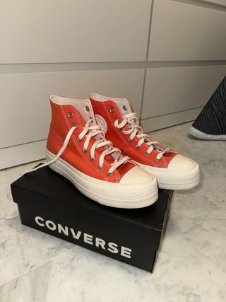 Converse anaranjadas Late Night Ember Talla 37.5