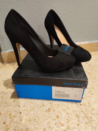 Zapatos de ante MARYPAZ talla 36