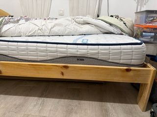 Cama individual 105cm madera